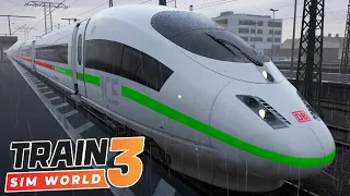 Train Sim World 3 - 87 km Trem de Passageiros, Gameplay Português PT-BR