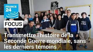 Transmettre l'histoire de la Seconde Guerre mondiale en l'absence des derniers témoins • FRANCE 24