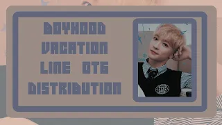 BOYHOOD - VACATION [LINE DISTRIBUTION]