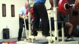 Жим лежа 190 кг. Bench press 190 kg unequipped