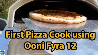 First Time Cook using Ooni Fyra 12 Wood Fired Pellet Pizza Oven