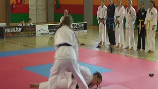 Karolína Válková II  kolo  - MMS 2018 - Jiu-Jitsu a Karate Krnov