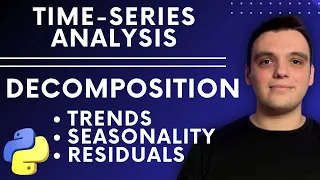 Time Series Analysis with Python - Decomposing Trends, Seasonality and Residuals