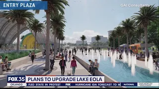Plans to upgrade Lake Eola Park