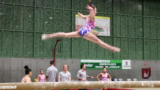 Grace McCallum, Beam Routine, Training Day 1 - 2018 Pacific Rim Championships