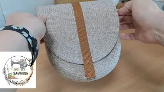 Сумка из шнура в технике зигзаг, кросс-боди .DIY сумка из шнура.Учусь шить из шнура.Учусь шить