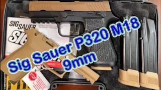 Sig Sauer P320 M18 Unboxing And Grip Upgrade (Wilson Combat)