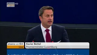 Generaldebatte im EU-Parlament zur Zukunft Europas am 30.05.18
