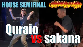 Quraio vs sakana│SEMIFINAL│Hook up HOUSE