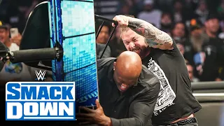 Karrion Kross injures Bobby Lashey with a steel chair attack: SmackDown highlights, Feb. 23, 2024