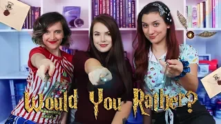 HARRY POTTER WOULD YOU RATHER ft BrizzyVoice & Tessa Netting | Cherry Wallis