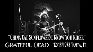 Grateful Dead "China Cat Sunflower/I Know You Rider" Live at Tampa, Fl in 1973.