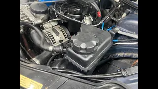 Relocating your coolant expansion tank on your N54 powered BMW (Relocated Inlets & Single Turbo)