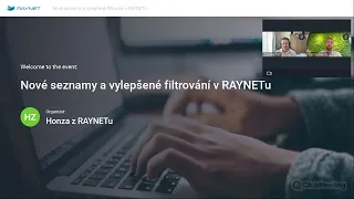 [Webinář | 24. 5. 2022] Nové seznamy a vylepšené filtrování v RAYNETu