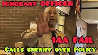 1St amendment Audit Fail NYS DOT building ! Must see.. security officer gets educated !