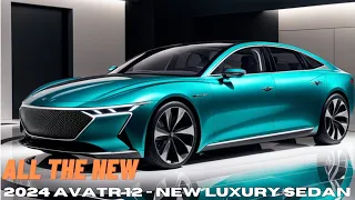 "Introducing the 2024 Avatr 12: A Detailed Look at the New Luxury Sedan"