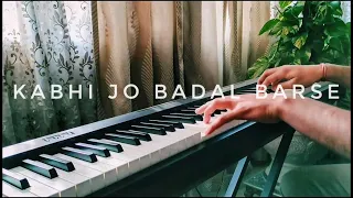 Kabhi Jo Badal Barse Piano Cover // Kartikeya Rajpurohit