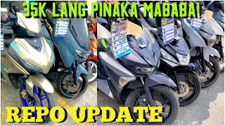 MURANG REPO MOTORCYCLE,35K LANG PINAKA MABABA! YAMAHA NMAX ABS,SNIPER 155 AVAILABLE DIN!