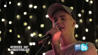 [한글&영어.가사] 추억돋는 저스틴비버 Baby 어쿠스틱 라이브Justin Bieber  [샐러드(SALAD)]