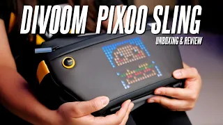 A Modern Pixel Art Sling Bag! Divoom Pixoo Sling Bag