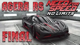 Need For Speed NO LIMITS ФИНАЛ KOENIGSEGG AGERA RS #7