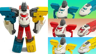 Deformatio Super TrainBot General FB666 FB777 FB888 3in1 Combo MegaBot Transformation