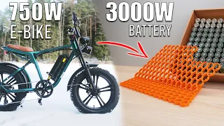 3000W E-Bike Conversion from a 750W Engwe M20 - Part 1