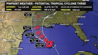 Tuesday 6 a.m. Tropical Update