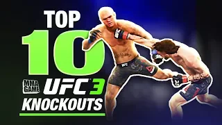 EA SPORTS UFC 3 - TOP 10 UFC 3 KNOCKOUTS - Community KO Video ep. 2