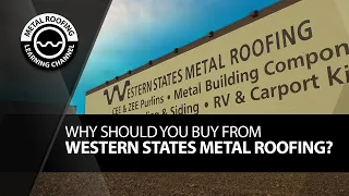 Buy Mfg Direct Metal Roofing and Wall Panels, Metal Purlins Western States Metal Roofing Phoenix, AZ