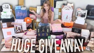 BIGGEST PR UNBOXING YET! (MASSIVE AMOUNT OF FREE MAKEUP)