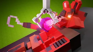 FNAF Foxy's SAD Origin Story In Minecraft