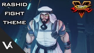 Street Fighter V / 5 - Rashid vs F.A.N.G Fight Theme Extended (Cinematic Story Mode)