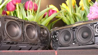 JBL Xtreme 1 vs Xtreme 2 Bass Test (No Grill)