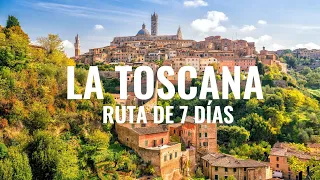 RUTA POR LA TOSCANA EN 7 DÍAS 🇮🇹 Descubre FLORENCIA, PISA, SIENA y otros lugares increíbles