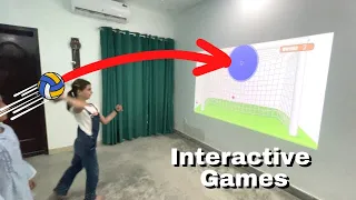 Interactive Games using Computer Vision