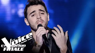 Louane (Si t'étais là)  Abdel | The Voice France 2018 | Auditions Finales