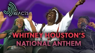 JRUMZ Squad Reacts 〣 Whitney Houston's National Anthem Reaction