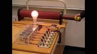 Резонансная RLC цепь, MIT Physics Demo, Resonant RLC Circuit