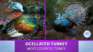 This is the most Colorful Turkey | Ocellated Turkey