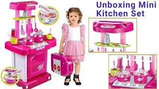 Unboxing Miniature Kitchen Set | Kitchen set on Amazon | Play Kitchen set Online | Kitchen Toys