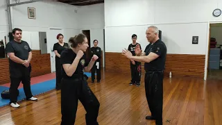 JK Wing Chun- Hook punch from Chum Kiu