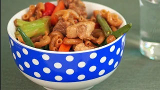 Macaroni chinois | Viens manger! Trucs et recettes rusés