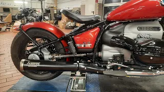 BMW R18 Installing the bobber kit