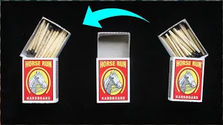 इस जादू से आप कर सकते हैं सबको हैरान || Vanishing Match box magic in Hindi