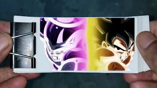 Goku and Frieza Vs Jiren Flipbook | Dragon Ball Super Final Fight | Goku defeats Jiren