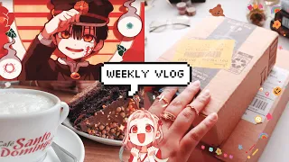 a (weeb) vlog 🍙: kdramas, kpop albums, anime and reading 2 books