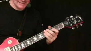 Guitar Lesson - Dramatic Blues ( The Pusher Style )