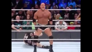 Goldberg vs Brock survival series 2016. Beast vs Beast.