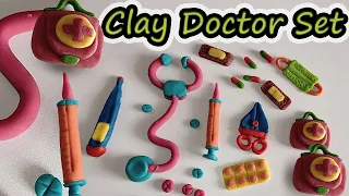 How to Make Play-Doh Toy Doctor Set | Mini Medical Kit | DIY